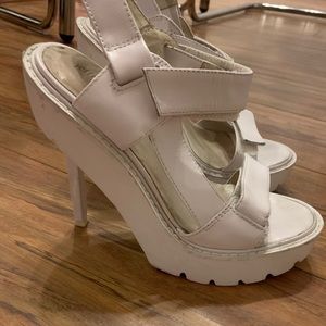 White heels